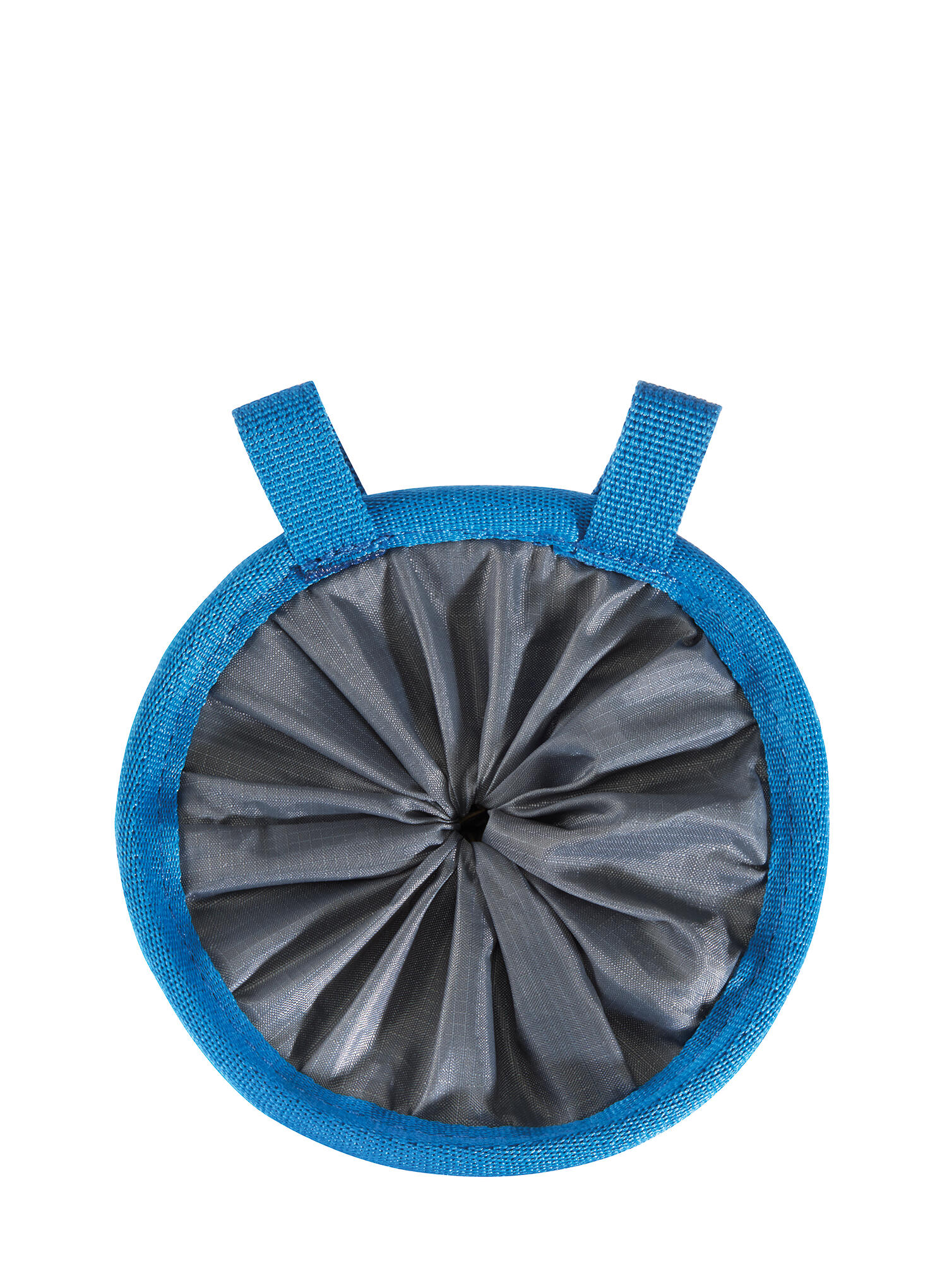 Sac à magnésium Petzl Bandi turquoise léger et résistant avec cordon coulissant 3/4
