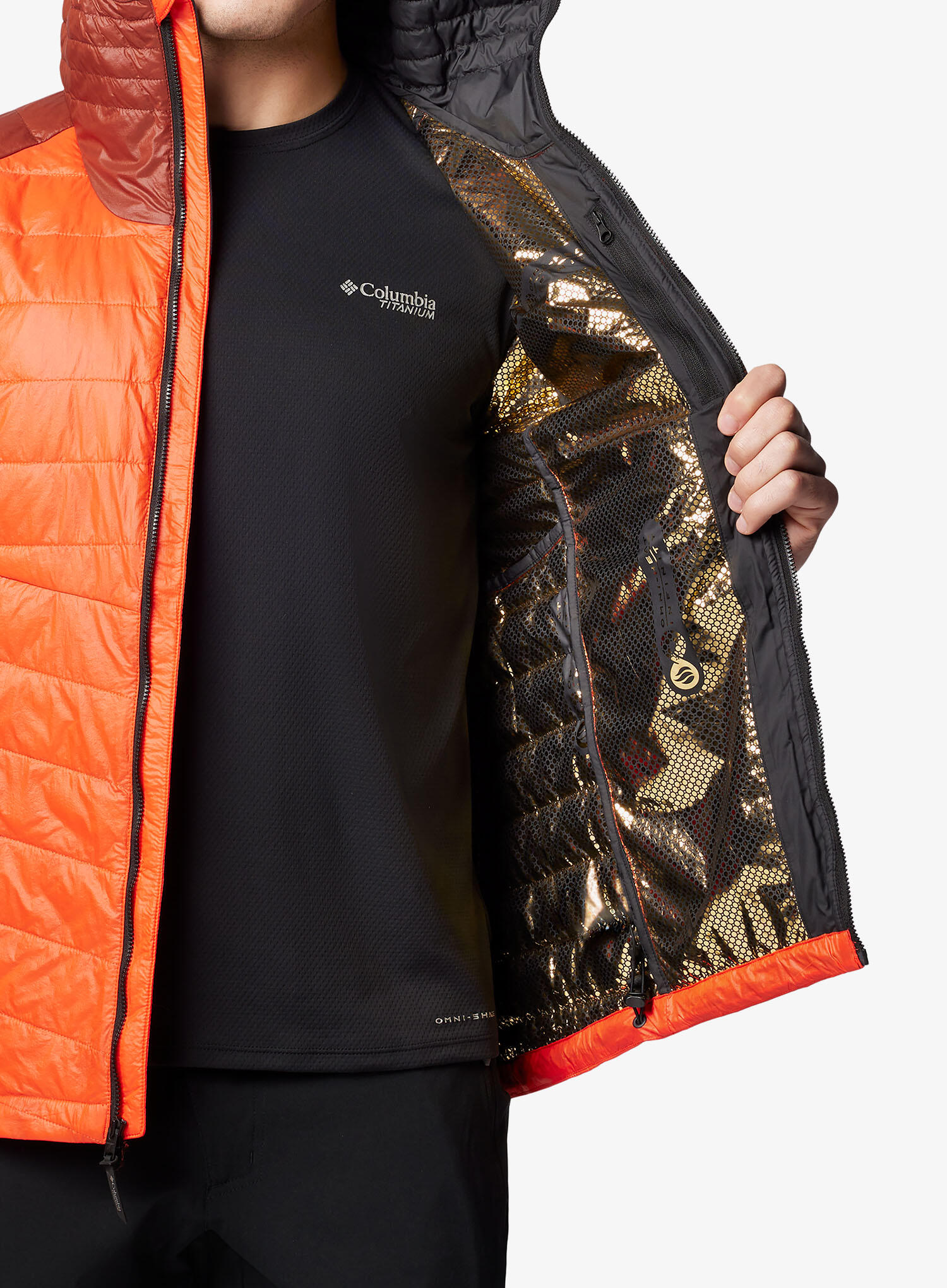 Kurtka ocieplana męska Columbia Platinum Peak II Hooded Jacket 5/7