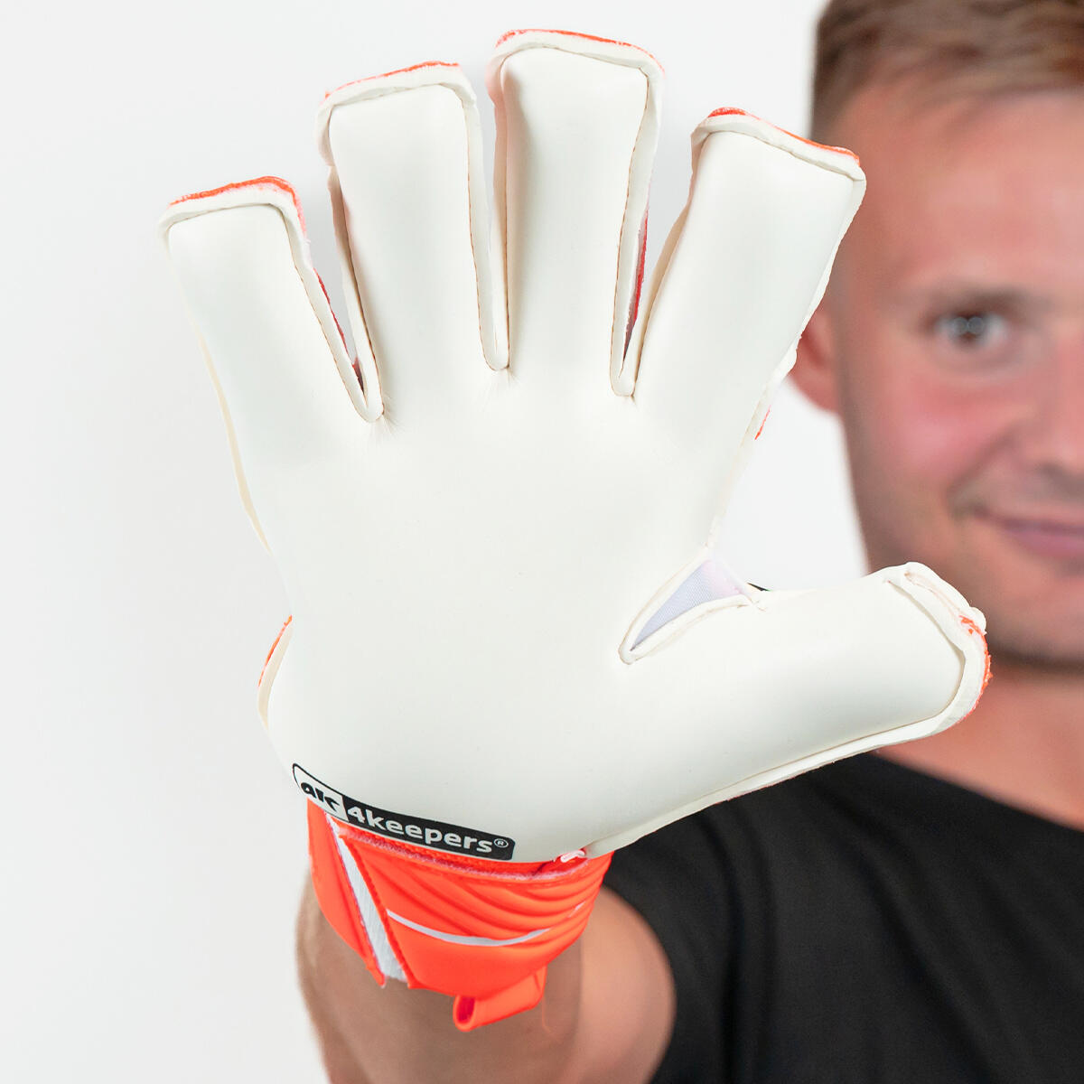Rękawice bramkarskie dla dzieci 4keepers GUARD FOGO MF junior 4/7