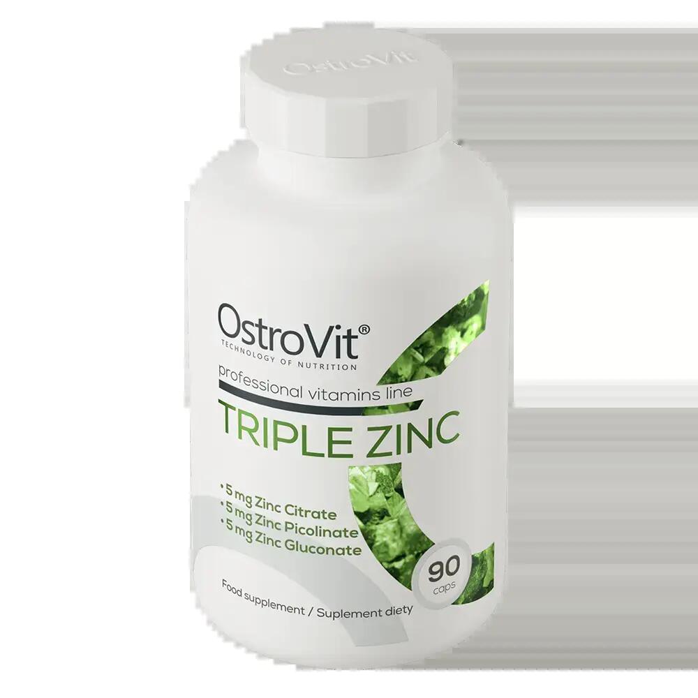 OstroVit Triple Zinc 90 kapsułek 2/3