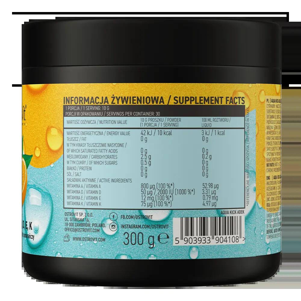 OstroVit Aqua Kick ADEK 300g Orange 3/3