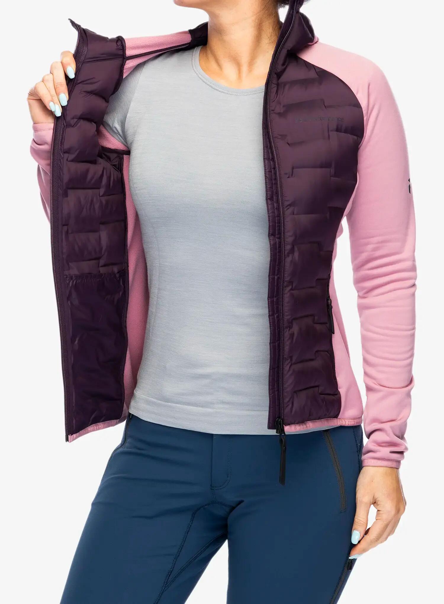 Kurtka hybrydowa damska Peak Performance Argon Hybrid Hood 6/7