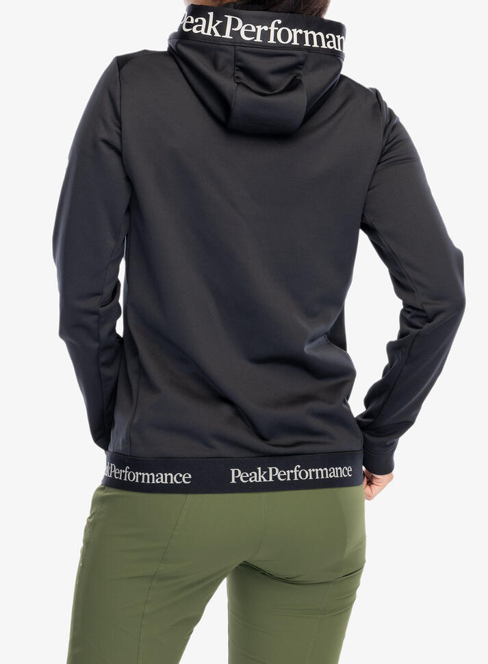 Bluza polarowa damska Peak Performance Rider Tech Zip Hood
