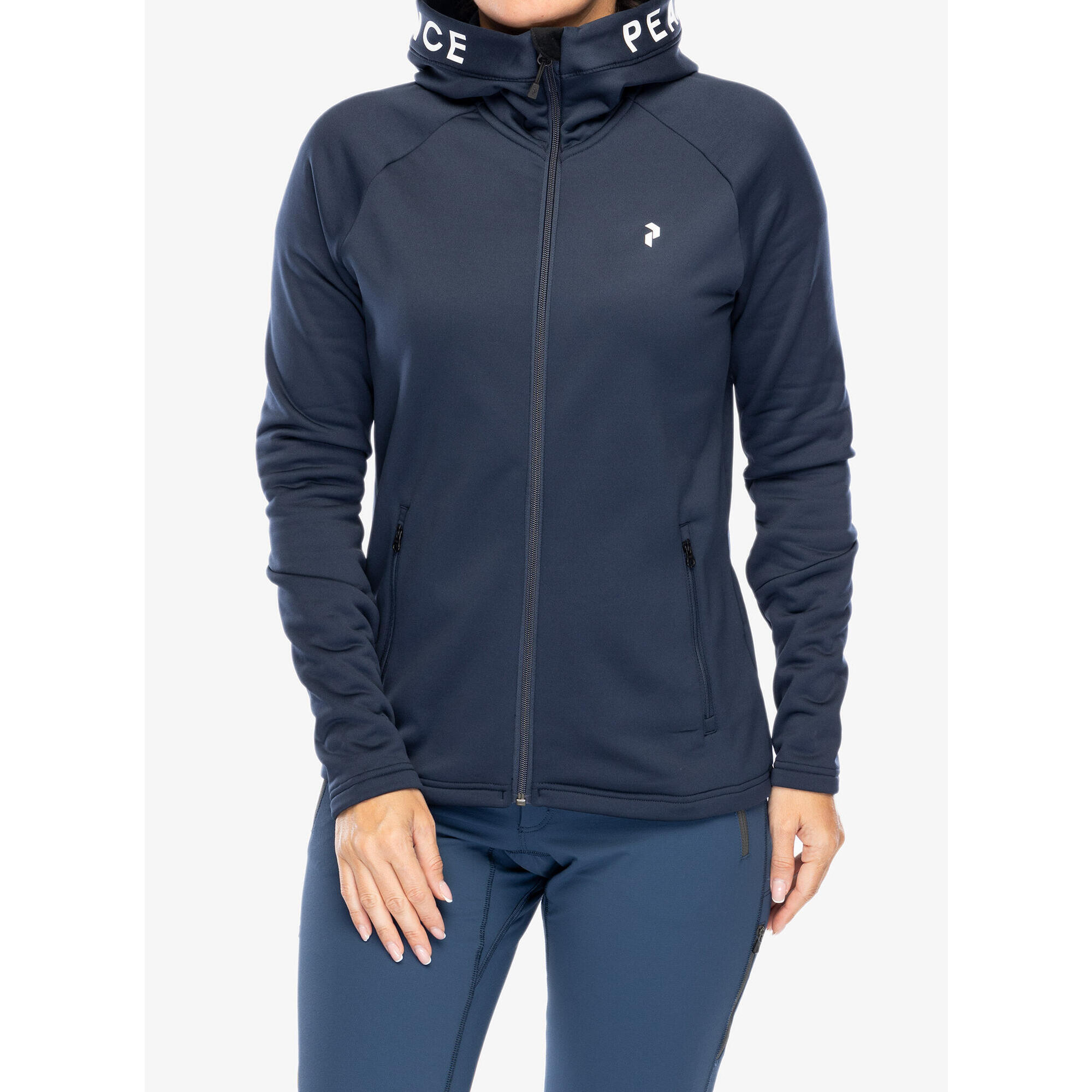 Bluza polarowa damska Peak Performance Rider Zip Hood