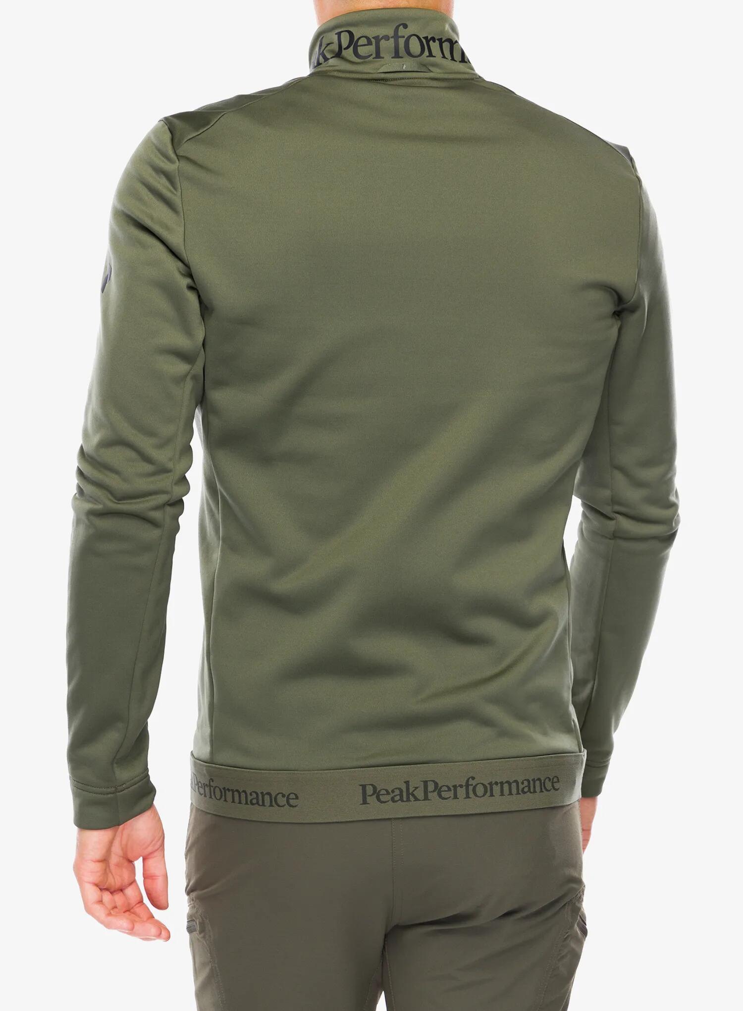 Bluza bez kaptura męska Peak Performance Rider Tech Zip Jacket 2/7