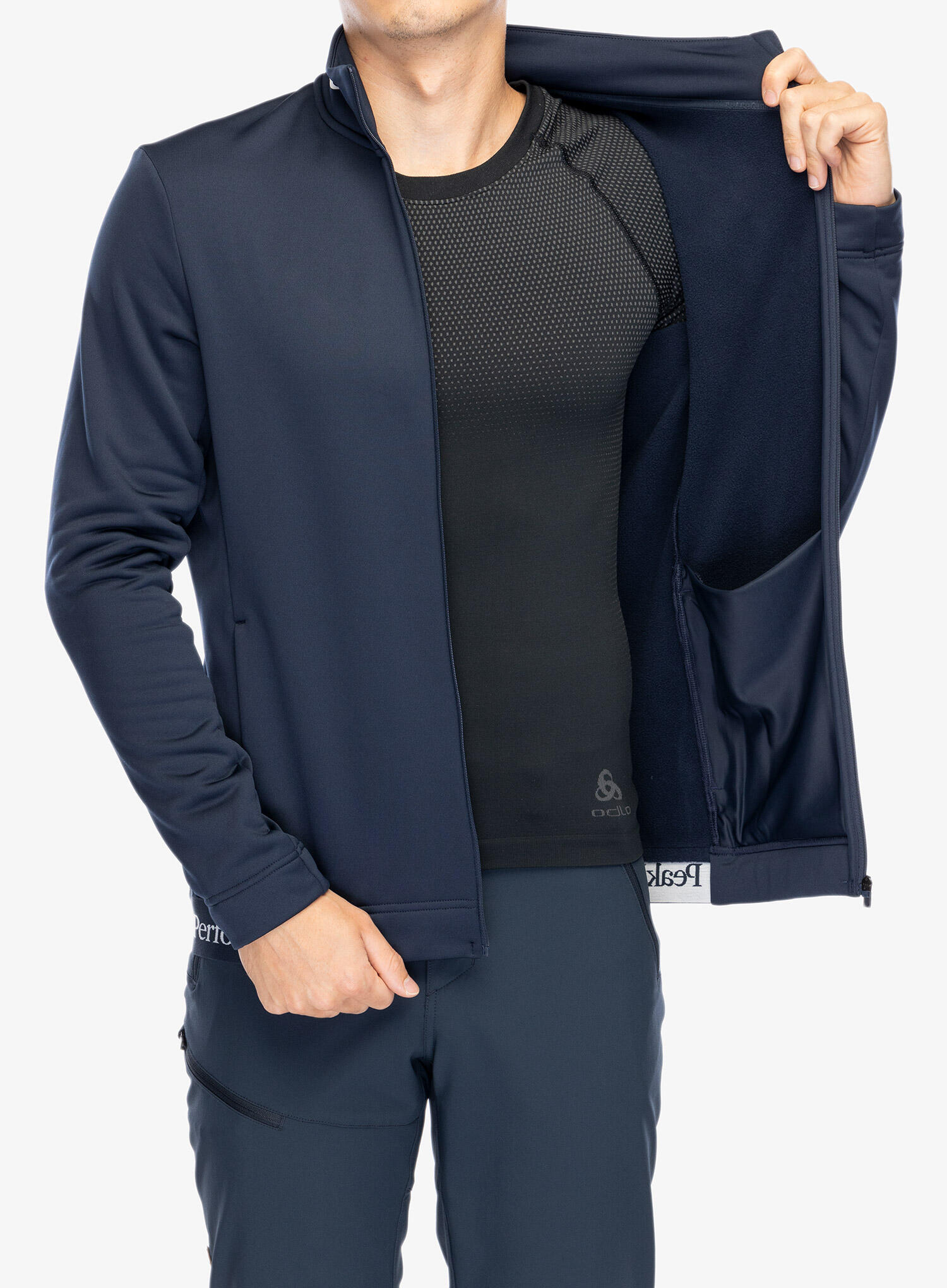 Bluza z zamkiem męska Peak Performance Rider Tech Zip Jacket 6/7