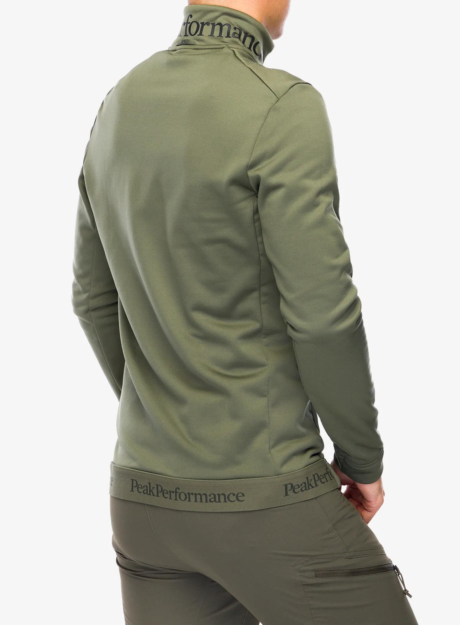 Bluza bez kaptura męska Peak Performance Rider Tech Zip Jacket 5/7