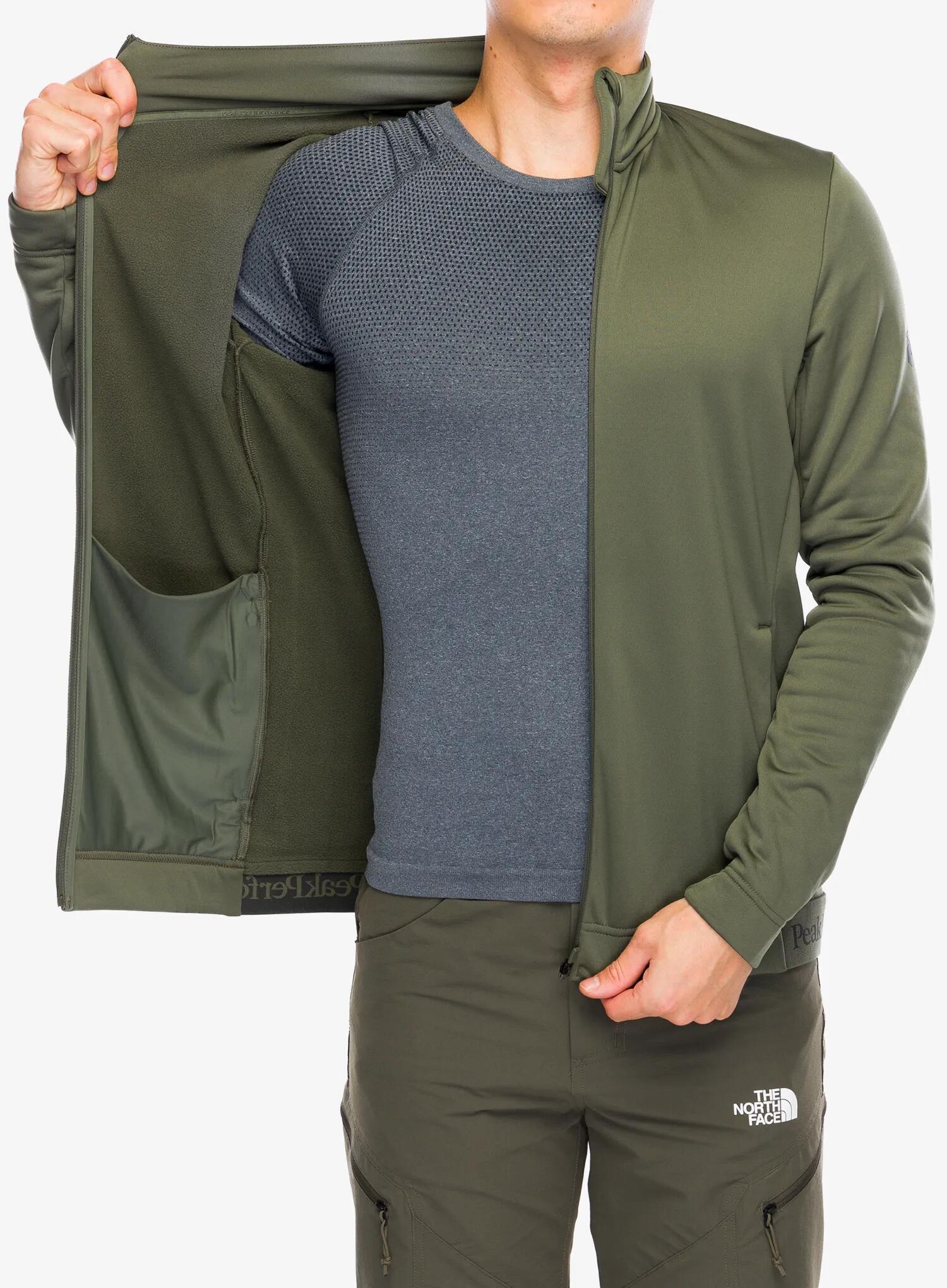 Bluza bez kaptura męska Peak Performance Rider Tech Zip Jacket 6/7