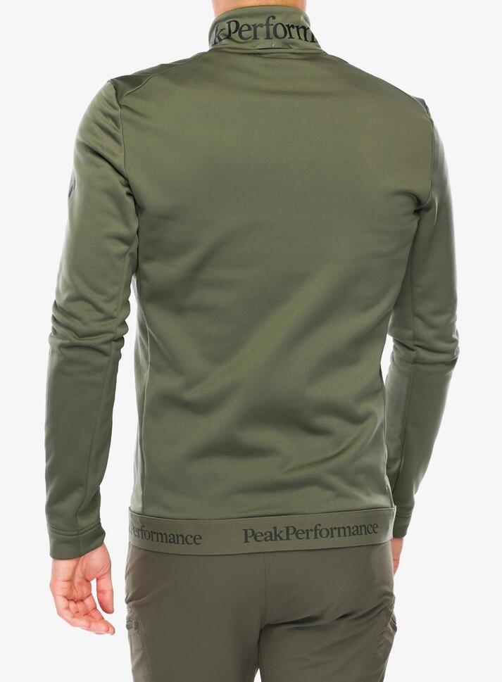 Bluza bez kaptura męska Peak Performance Rider Tech Zip Jacket