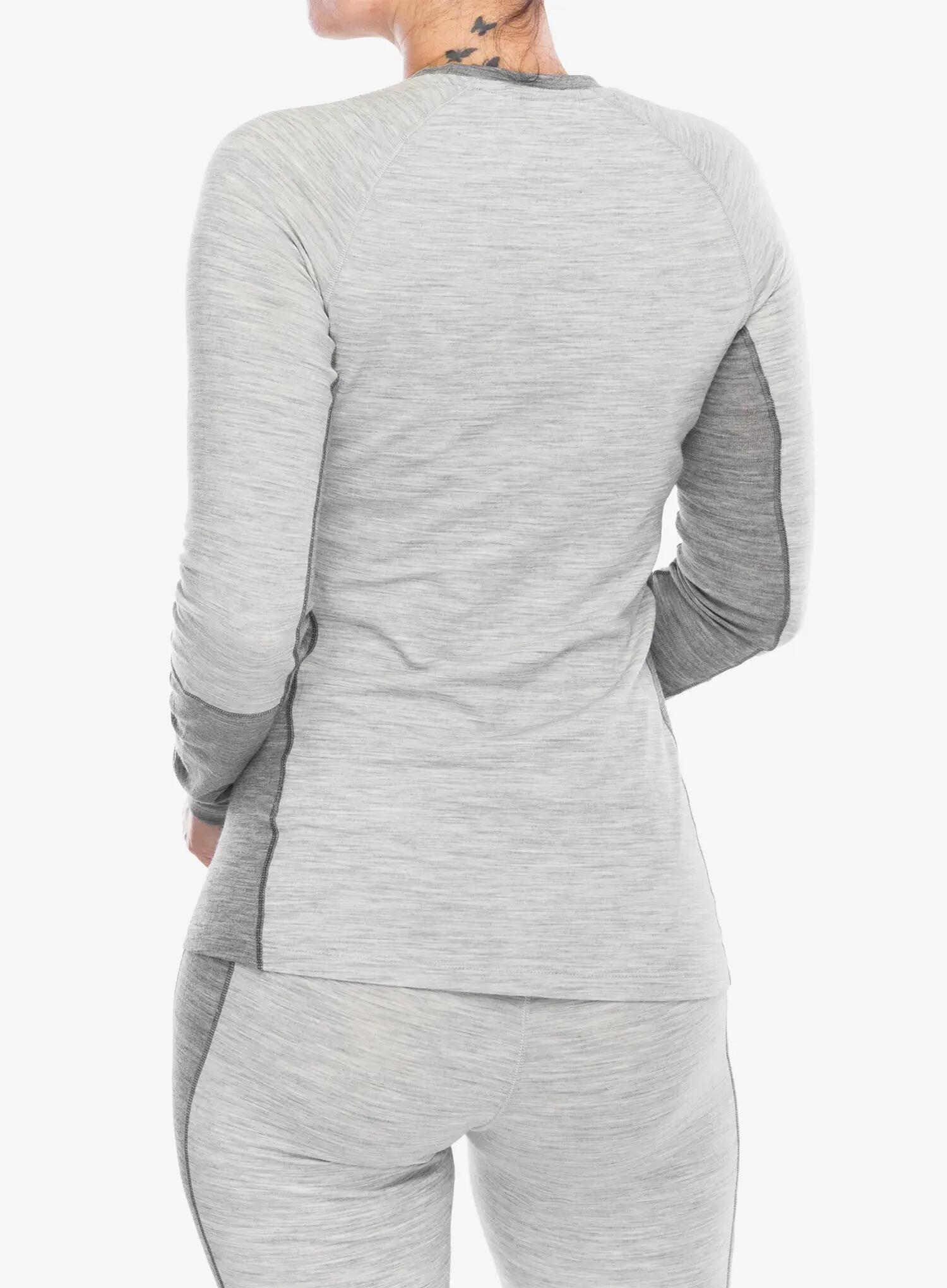 Damen - sportswear - sweatshirt - rundhals - w magic crew - melangegrau 2/7