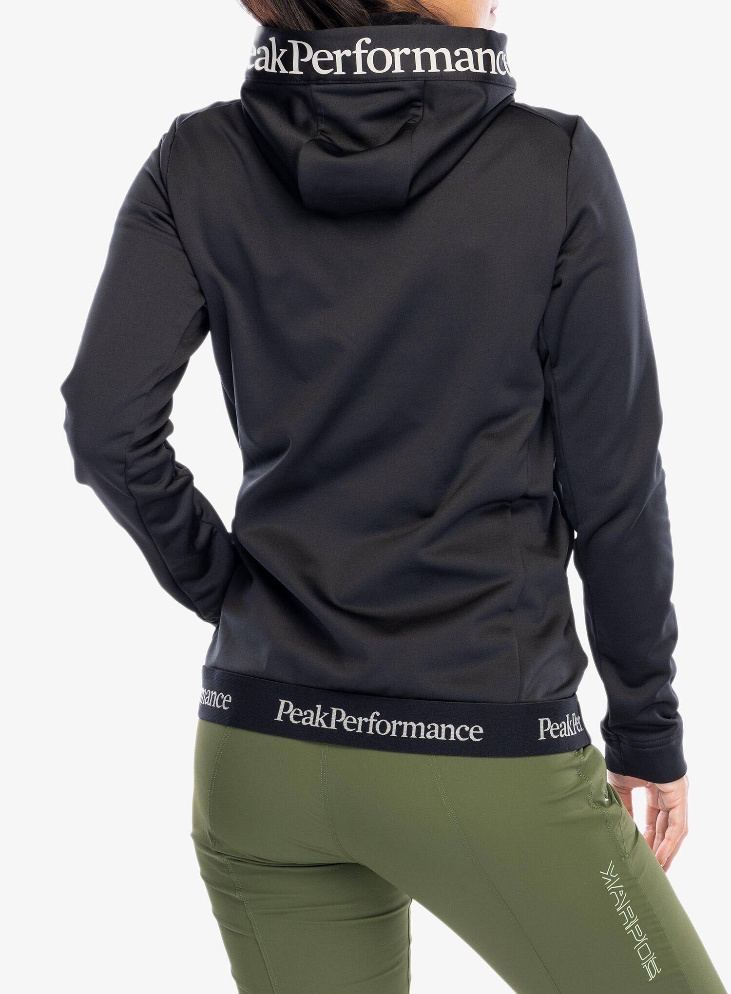 Bluza polarowa damska Peak Performance Rider Tech Zip Hood 4/7
