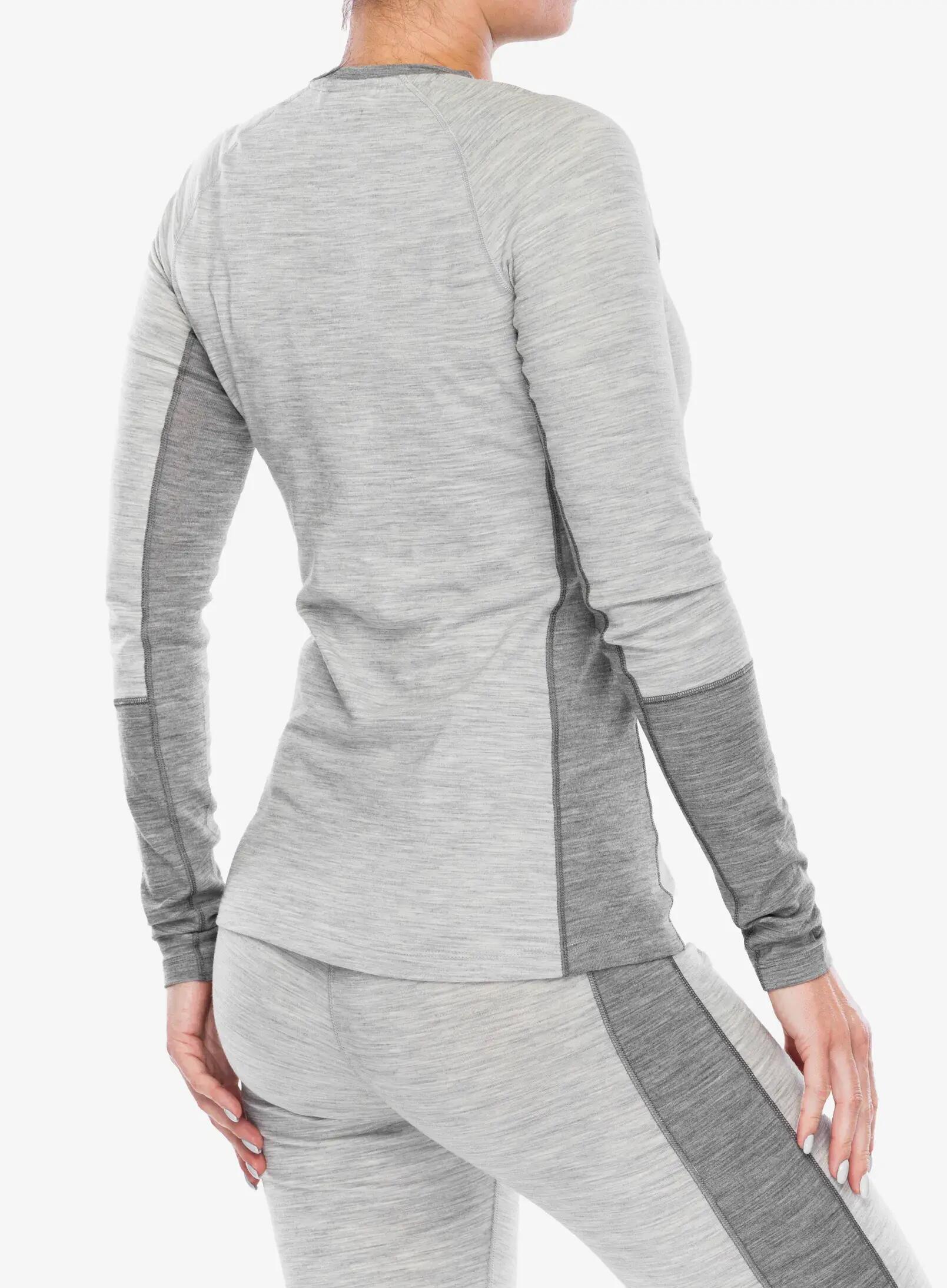 Damen - sportswear - sweatshirt - rundhals - w magic crew - melangegrau 4/7