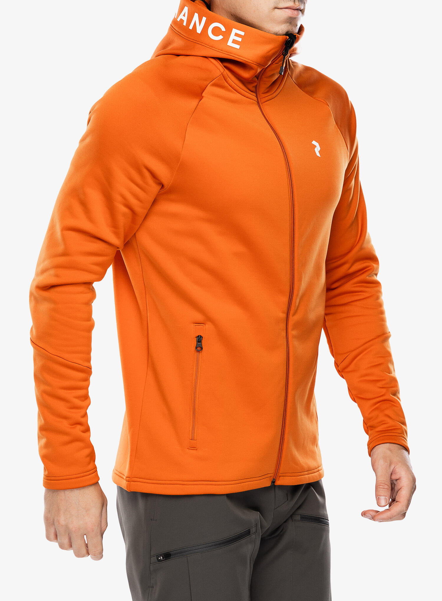 PEAK PERFORMANCE Peak Performance Herren Rider Zip Hood Gold flame 3/7