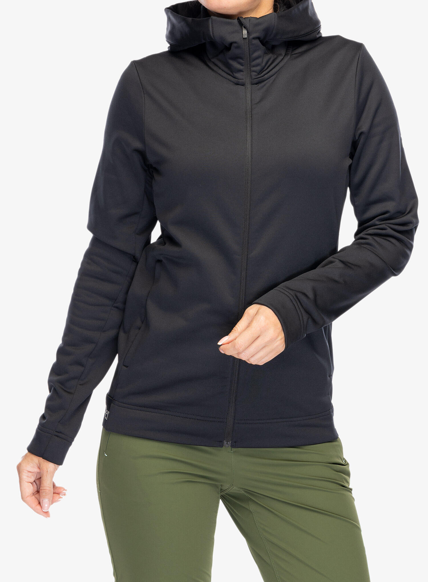 Bluza polarowa damska Peak Performance Rider Tech Zip Hood 3/7