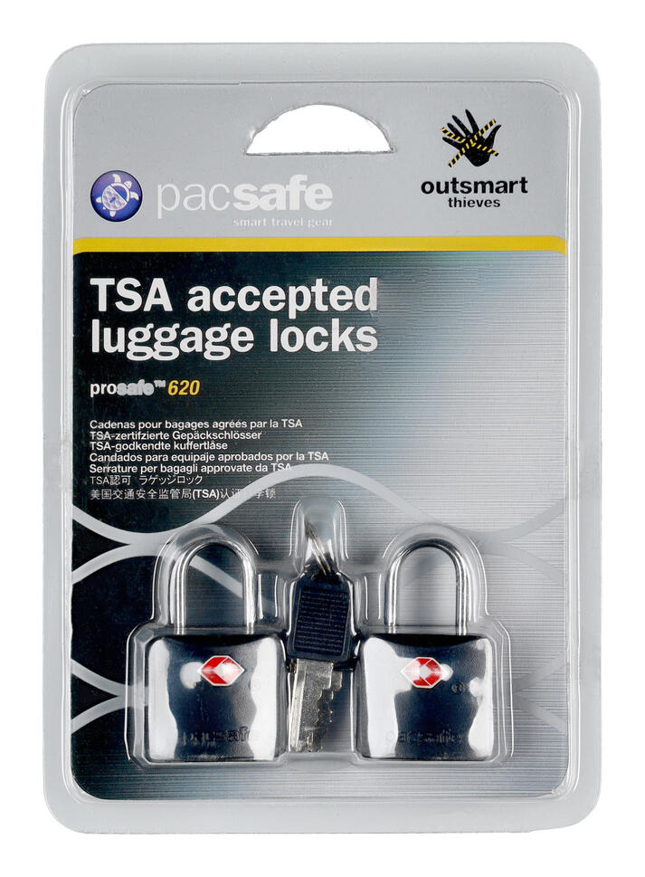 Kłódki turystyczne z systemem TSA Pacsafe Prosafe