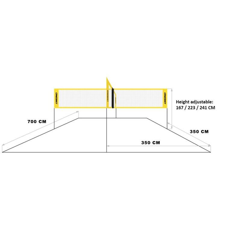 Crossnet - Crossnet ultimate bundel - Volleybal net