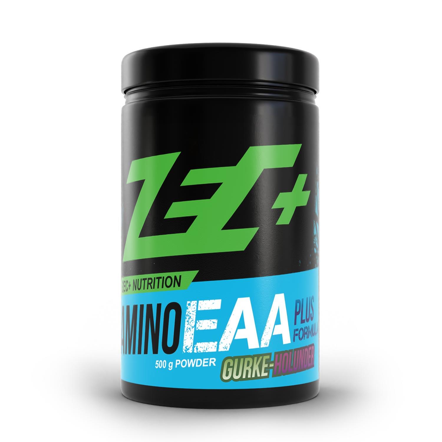 ZEC+ NUTRITION Zec+ Amino EAA Powder (500g) Cucumber Elderberry - Aminozuren - EAA