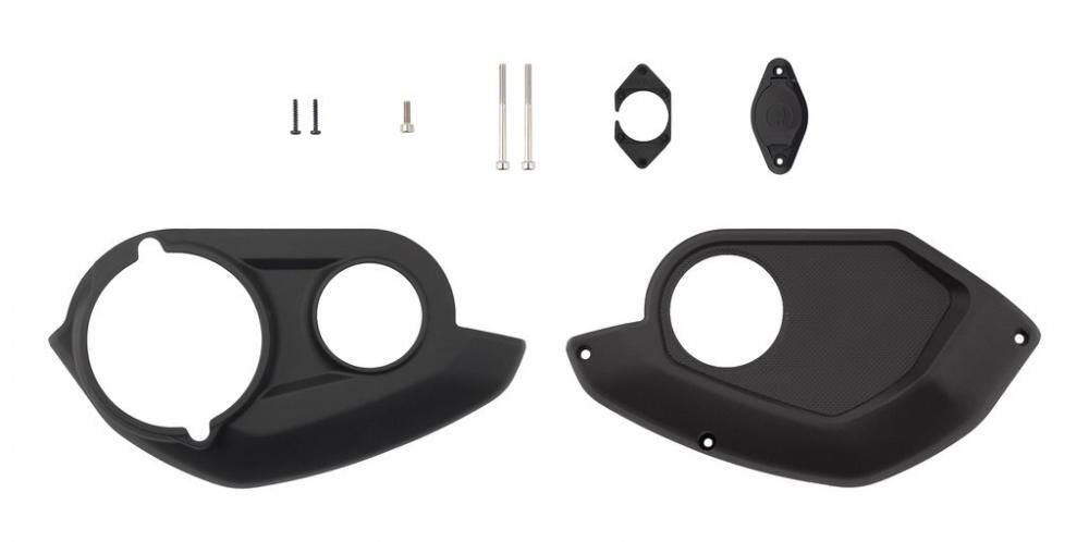 HAIBIKE Haibike TRK ALLTRACK Motorabdeckung Set mit Motorabdeckung Ladeanschl Schraub...