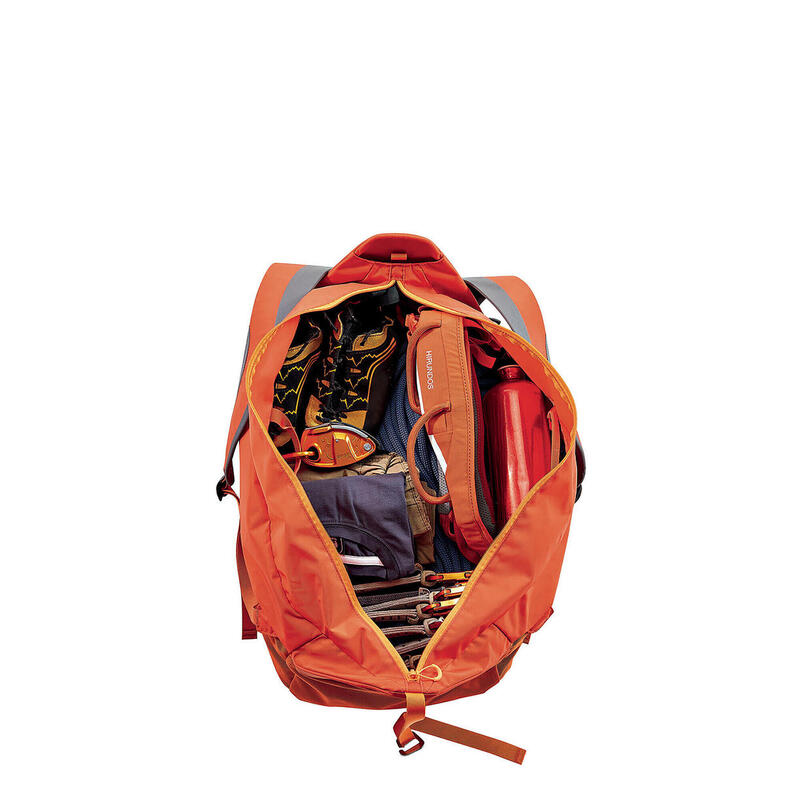Sac de cordă Petzl Kliff 36 L roșu/portocaliu