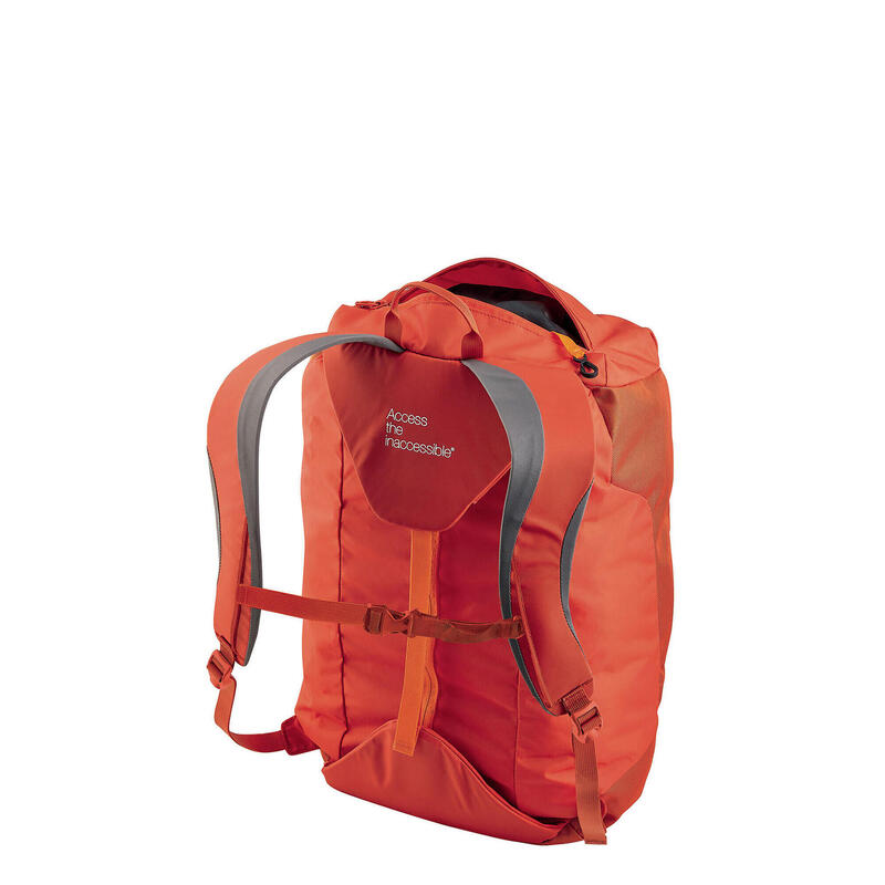 Sac de cordă Petzl Kliff 36 L roșu/portocaliu