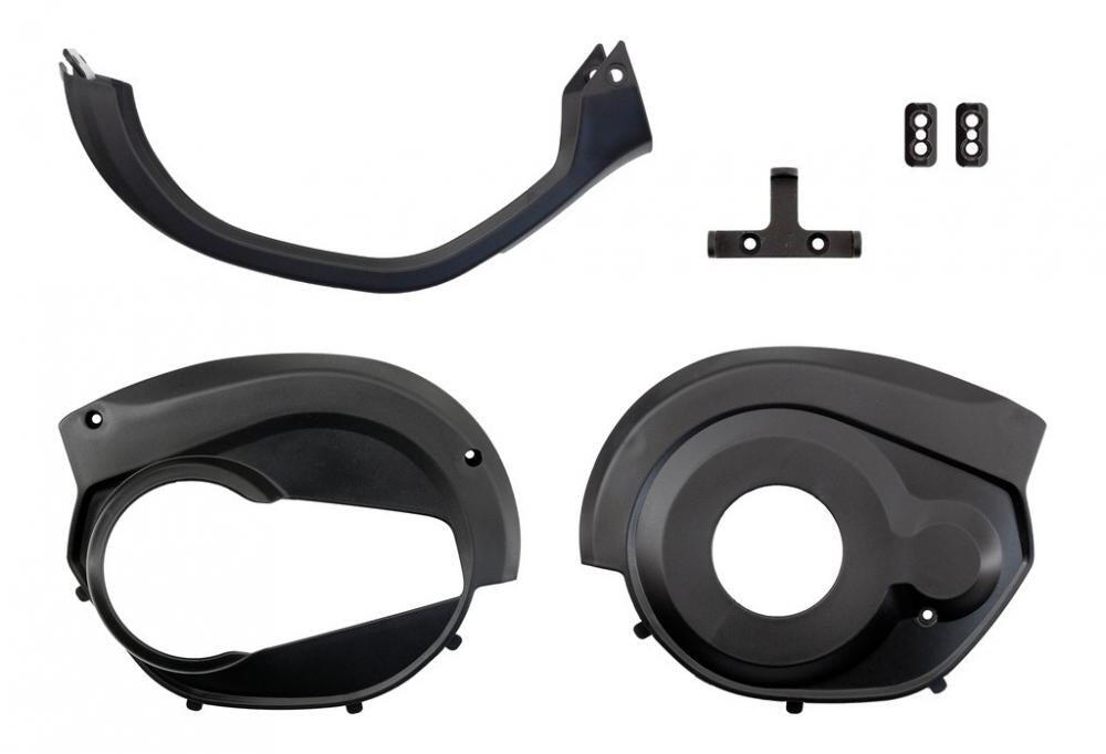 HAIBIKE Haibike GEN3 Alloy Motorabdeckungs Set li/re/mi, Montageplatte, Befestigungsp...