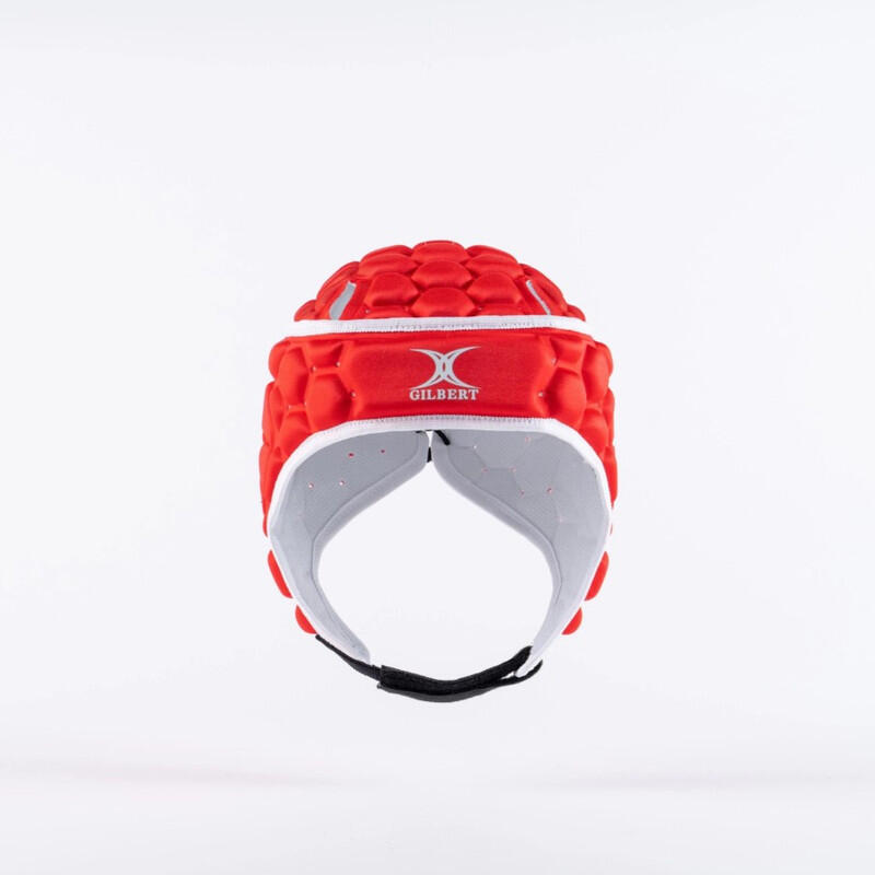 GILBERT Casco Rugby Gilbert XP 250 Rojo (Headguard), Tallas XL