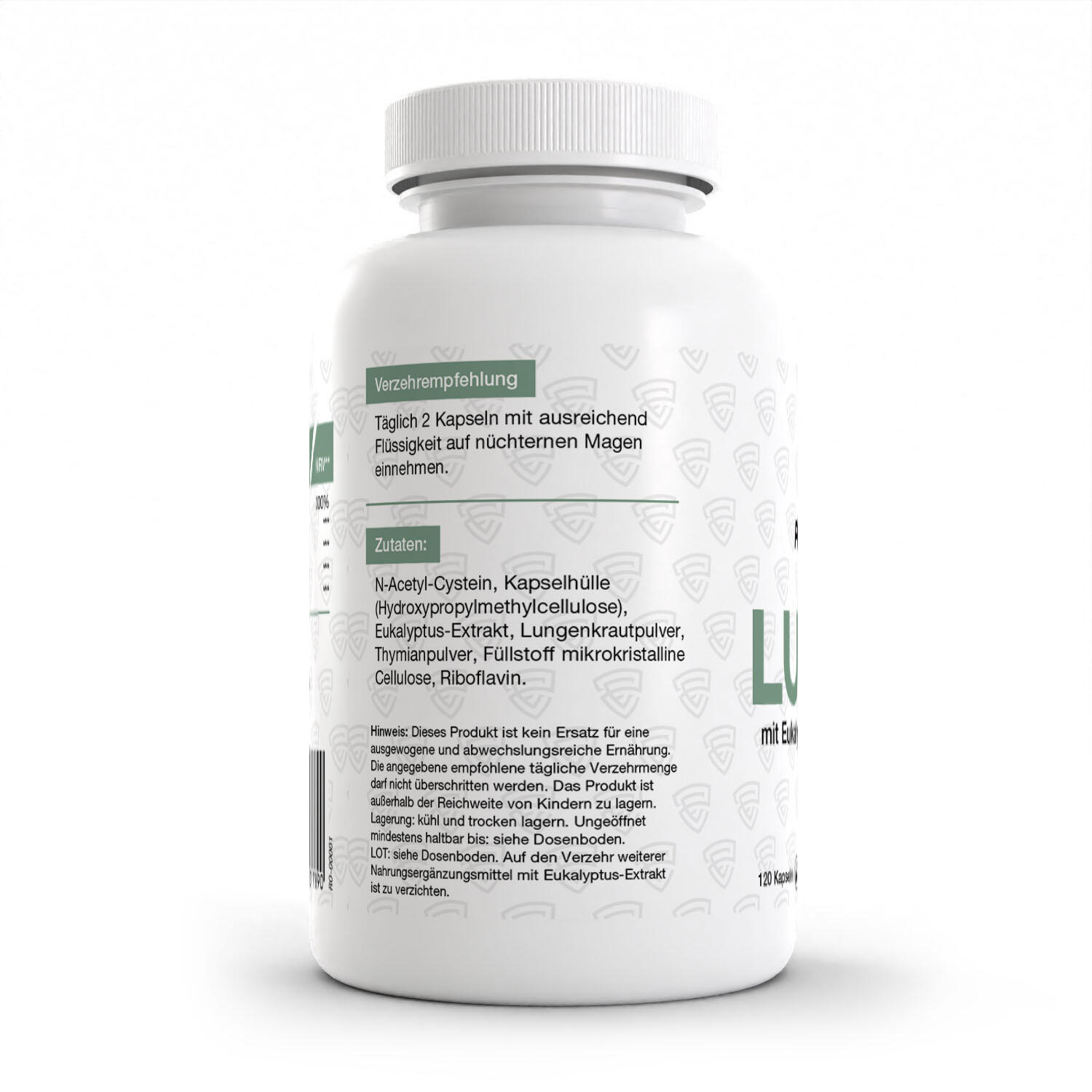Zec+ Protect Lunge (120 Caps) Unflavoured - Vitamines, minéraux et santé 3/3