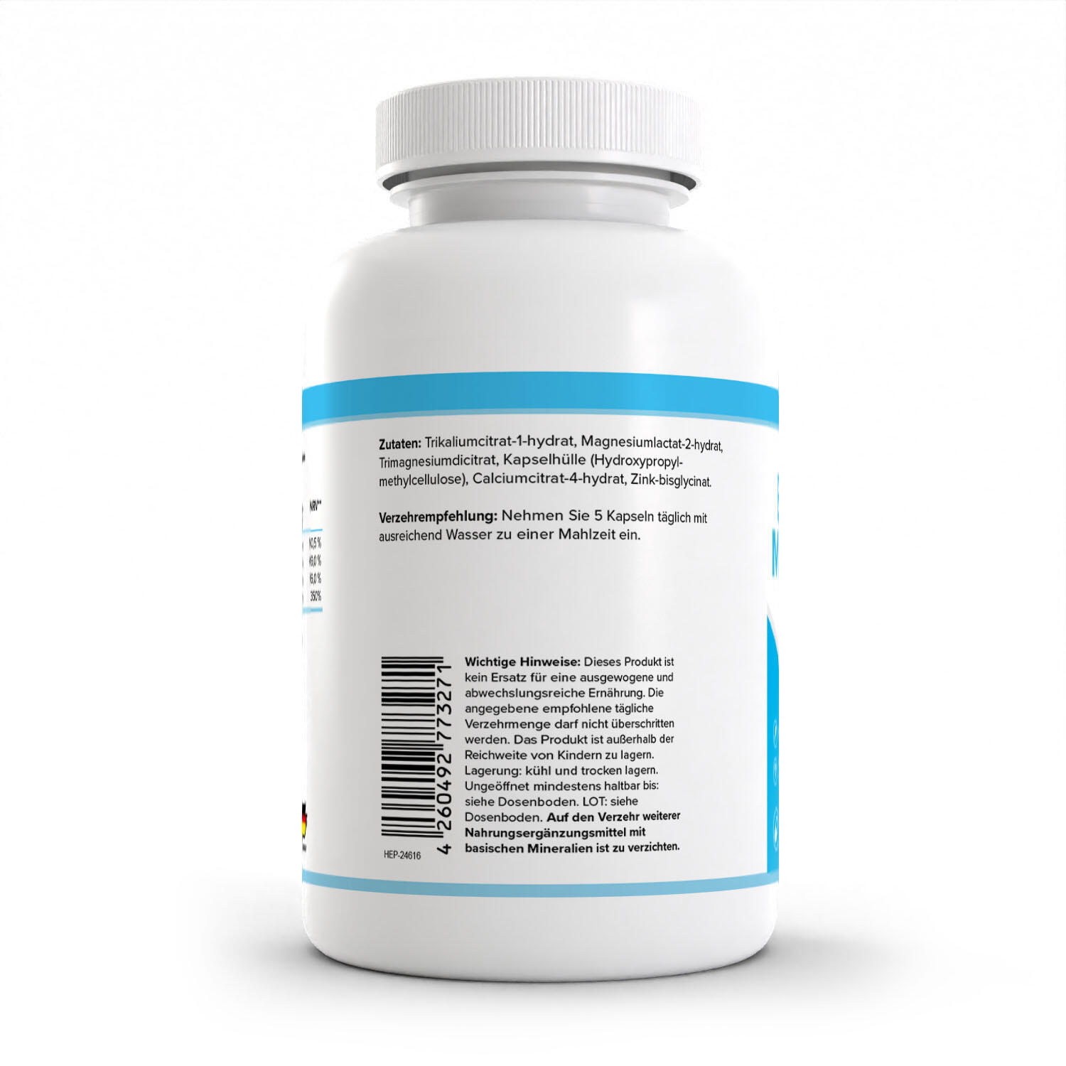 Zec+ Health+ Minerals (150) Unflavoured - Vitaminen, mineralen & gezondheid 3/3
