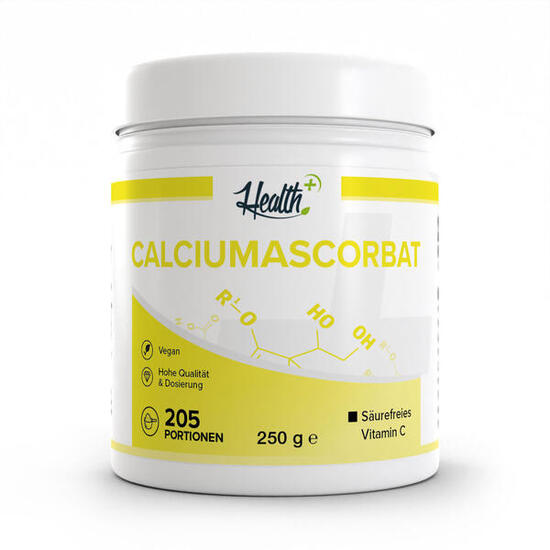 HEALTH+ Calciumascorbat Pulver 250g