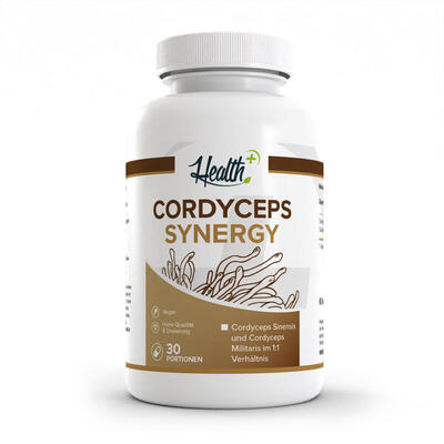 HEALTH+ Cordyceps Synergy. 60 Kapseln