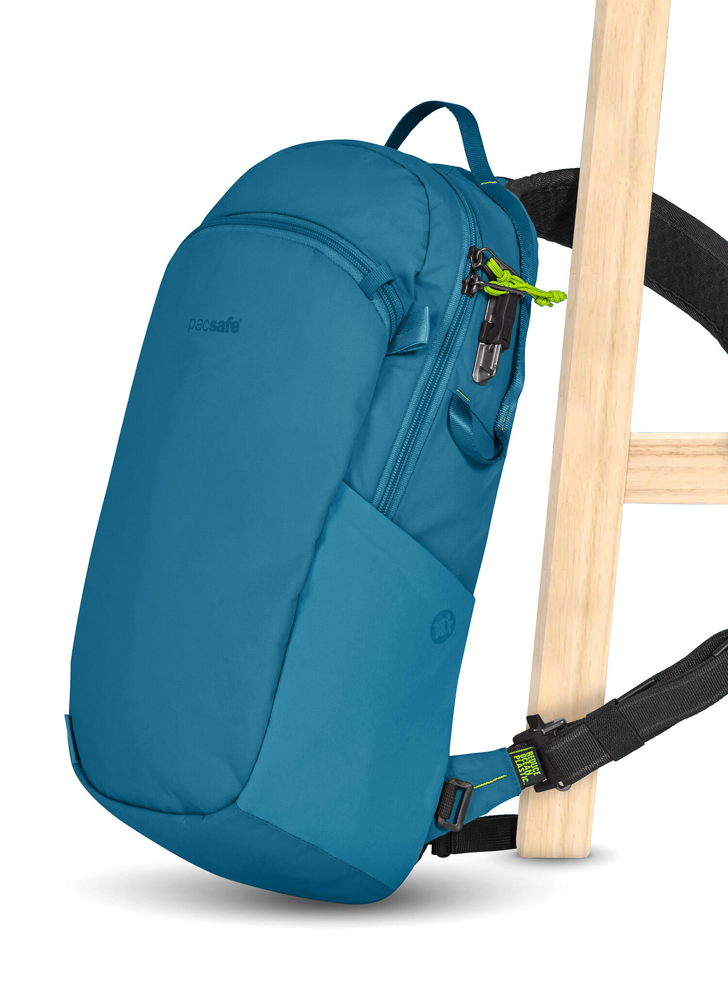 Plecak miejski Pacsafe Eco 12 L Sling Backpack - tidal teal 6/7
