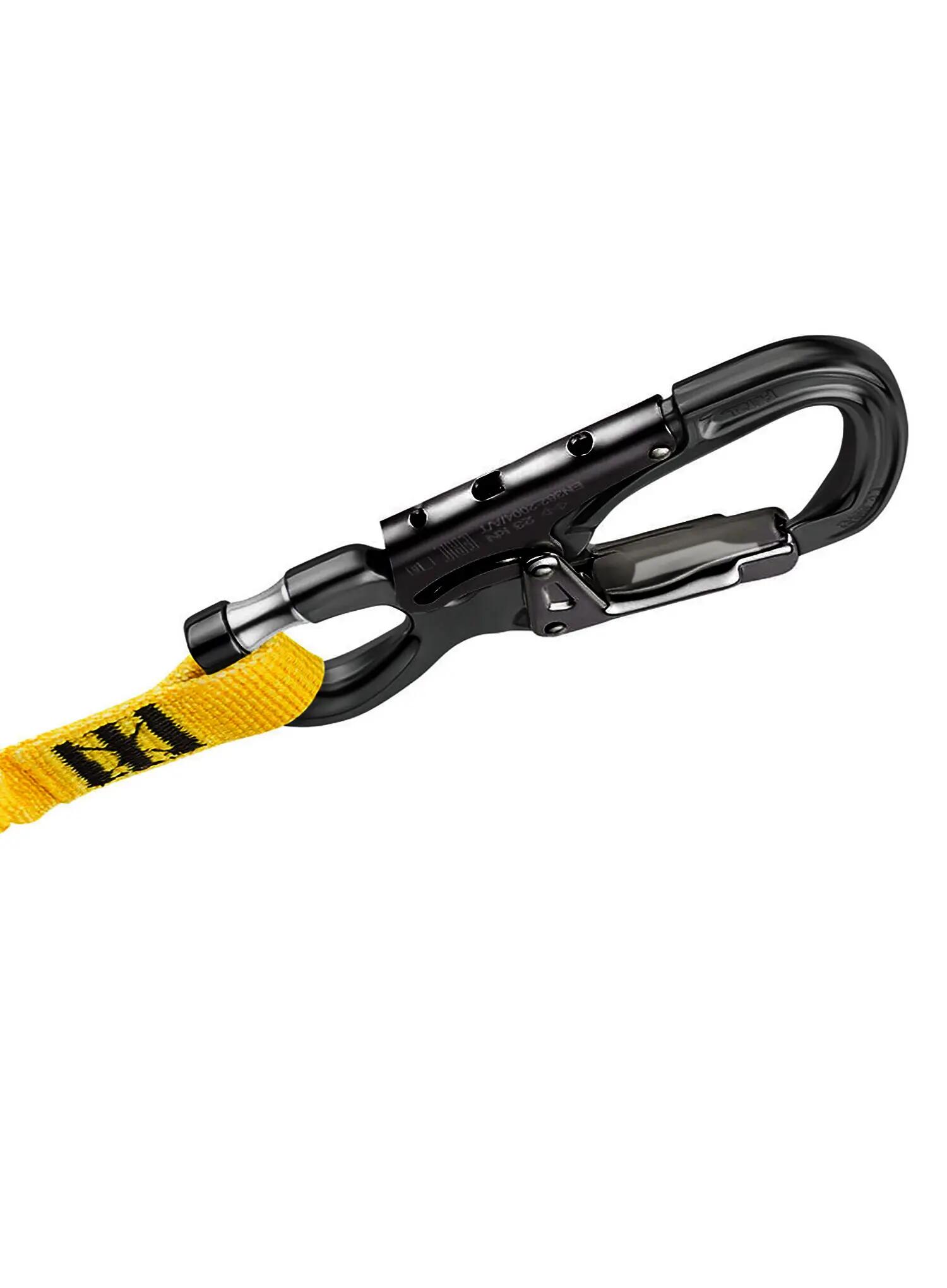 Karabiner Petzl Eashook Open - schwarz 3/3