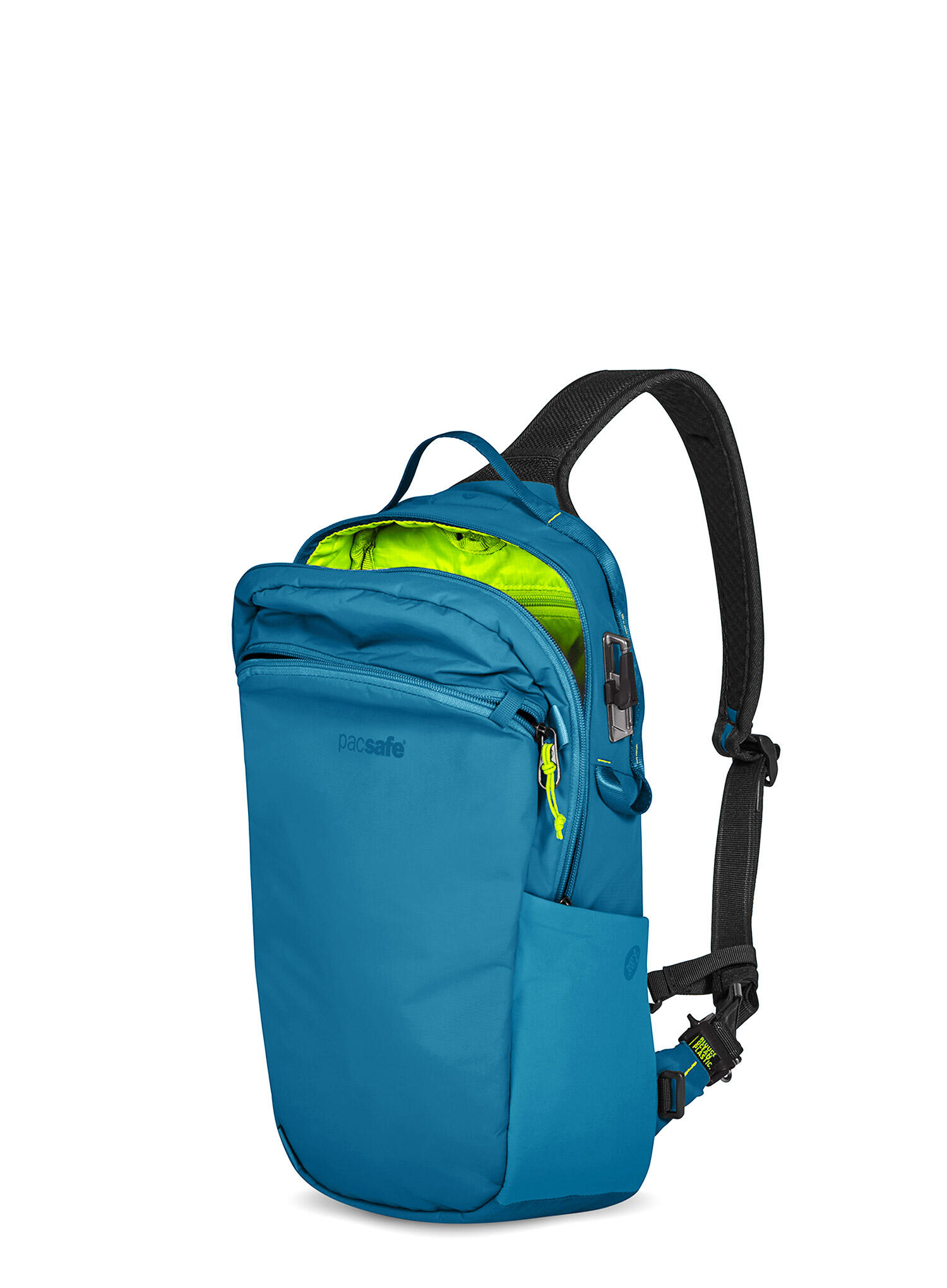 Plecak miejski Pacsafe Eco 12 L Sling Backpack - tidal teal 5/7
