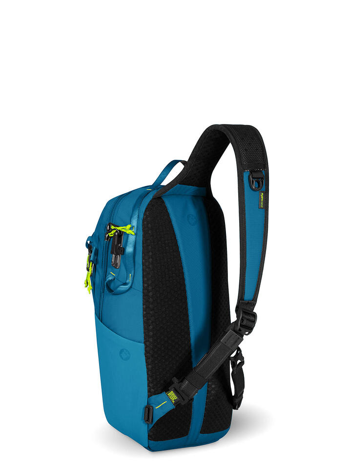 Plecak miejski Pacsafe Eco 12 L Sling Backpack - tidal teal