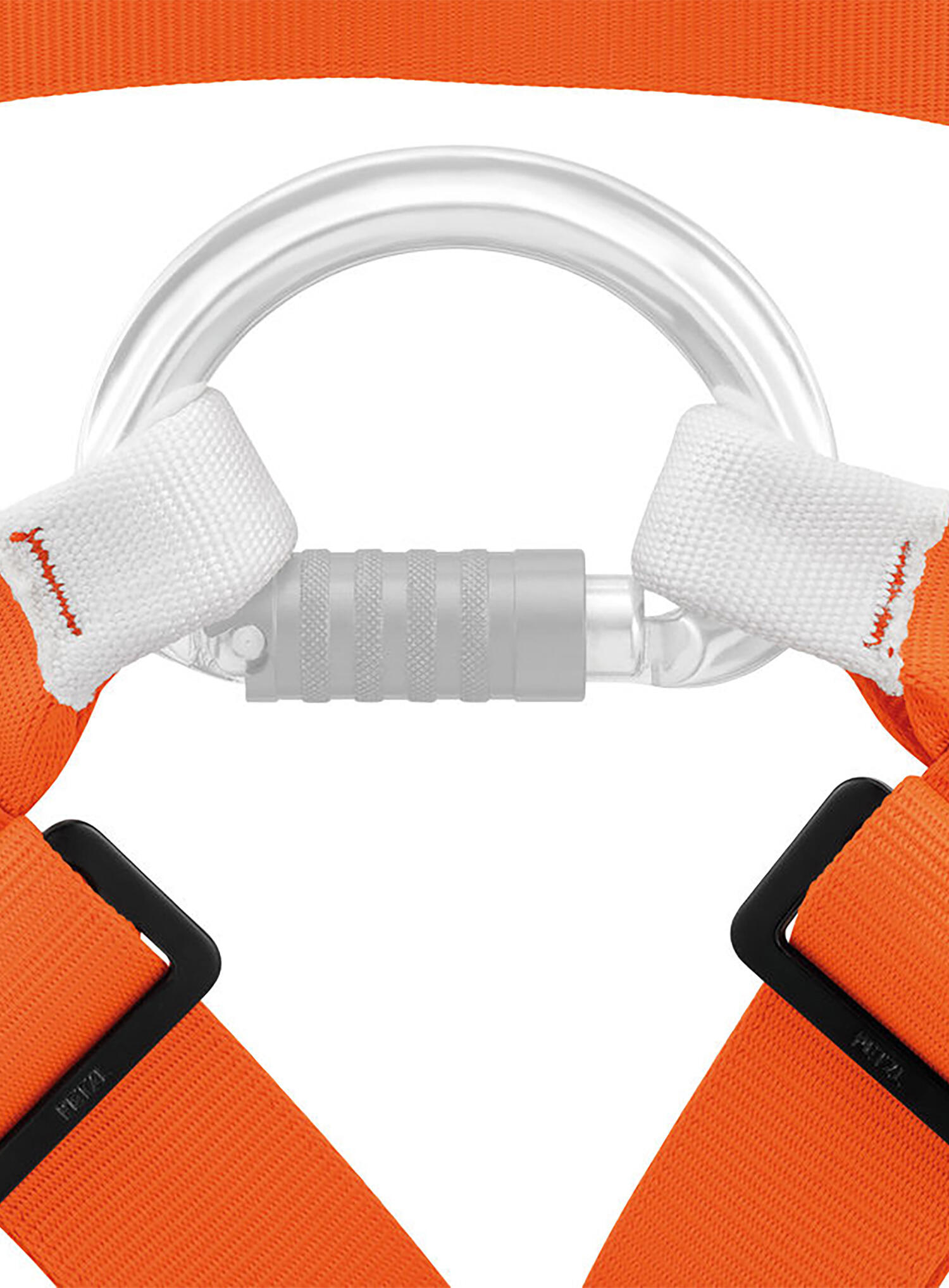 Harnas PETZL Superavanti lichtgewicht oranje/zwart 3/4