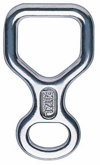 Descender Huit Petzl, aluminiu forjat, anti-vrilling 8-13 mm