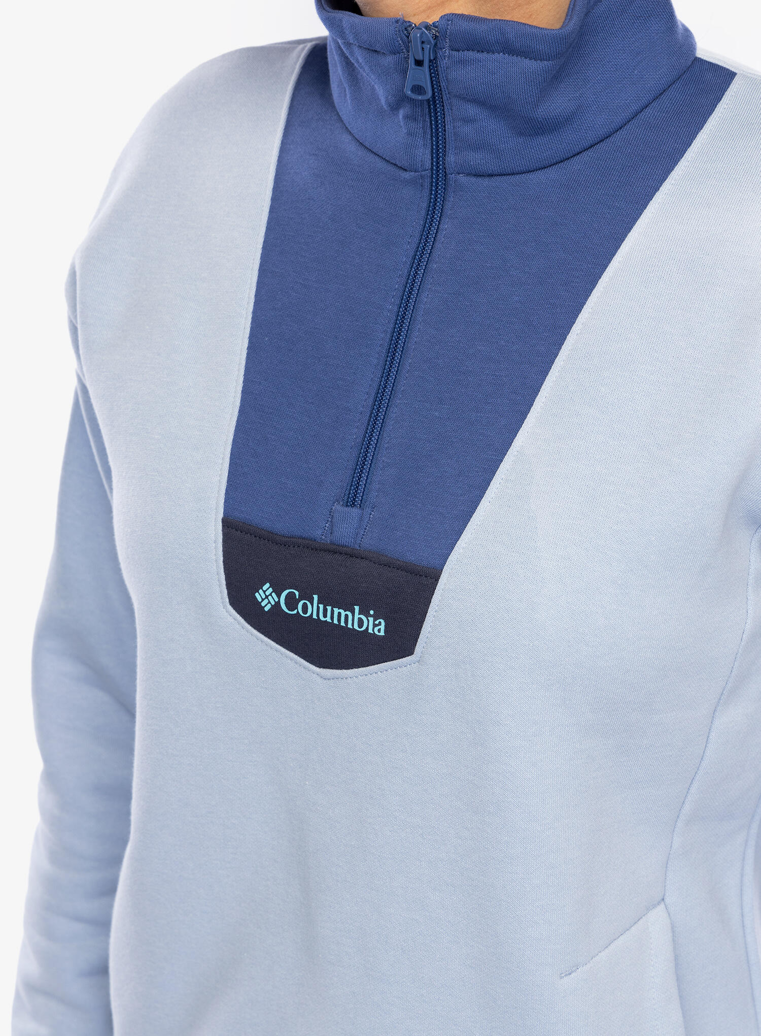 Bluza bez kaptura damska Columbia Lodge Quarter Zip 6/7
