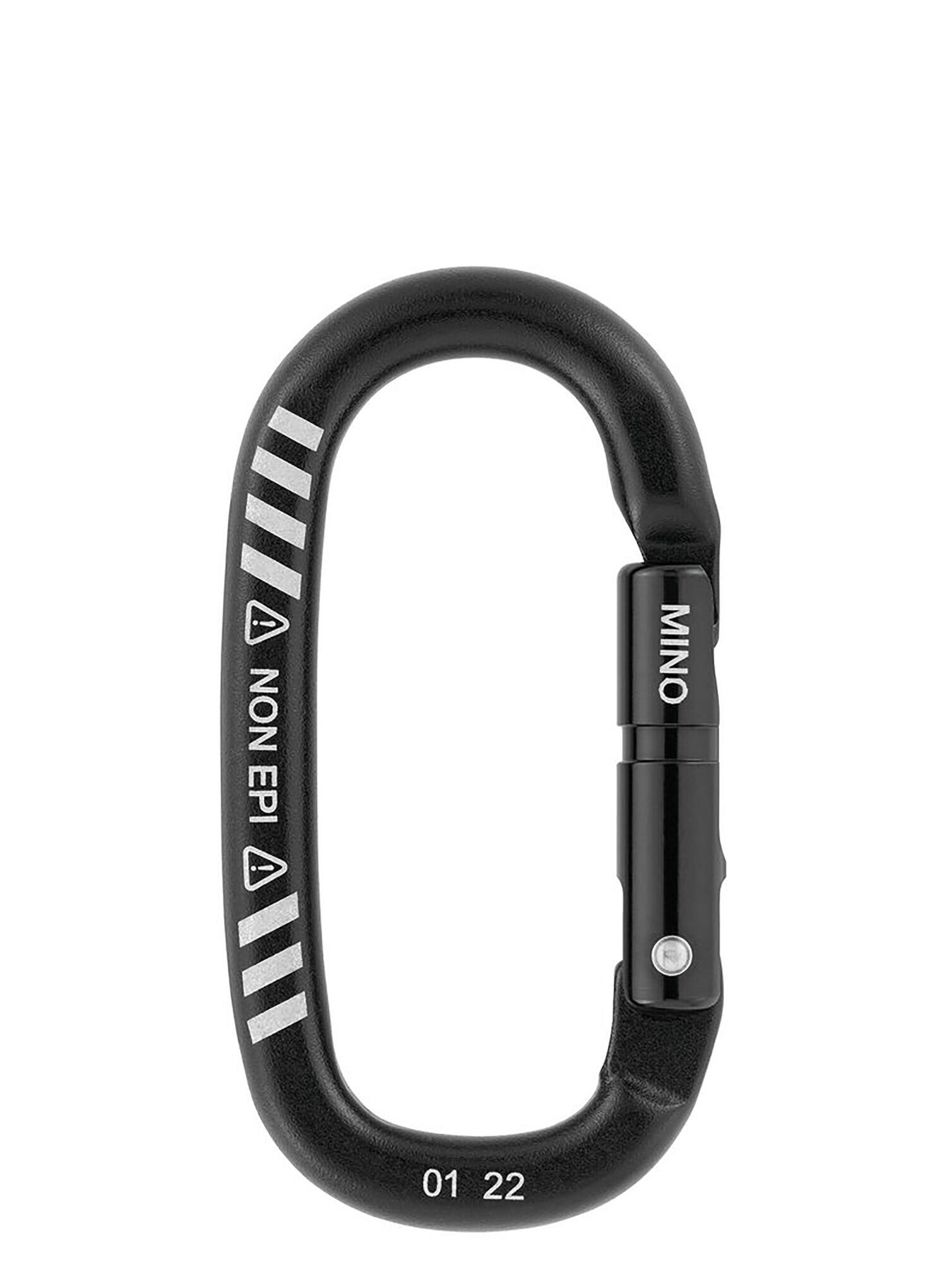 Mosquetón Petzl Mino con Accesorios - negro 3/6