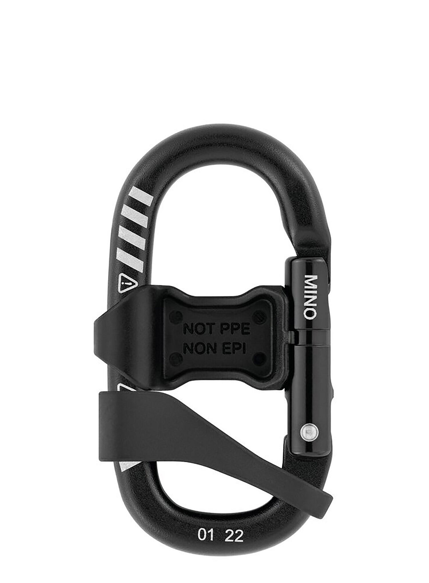 Mosquetón Petzl Mino con Accesorios - negro 5/6