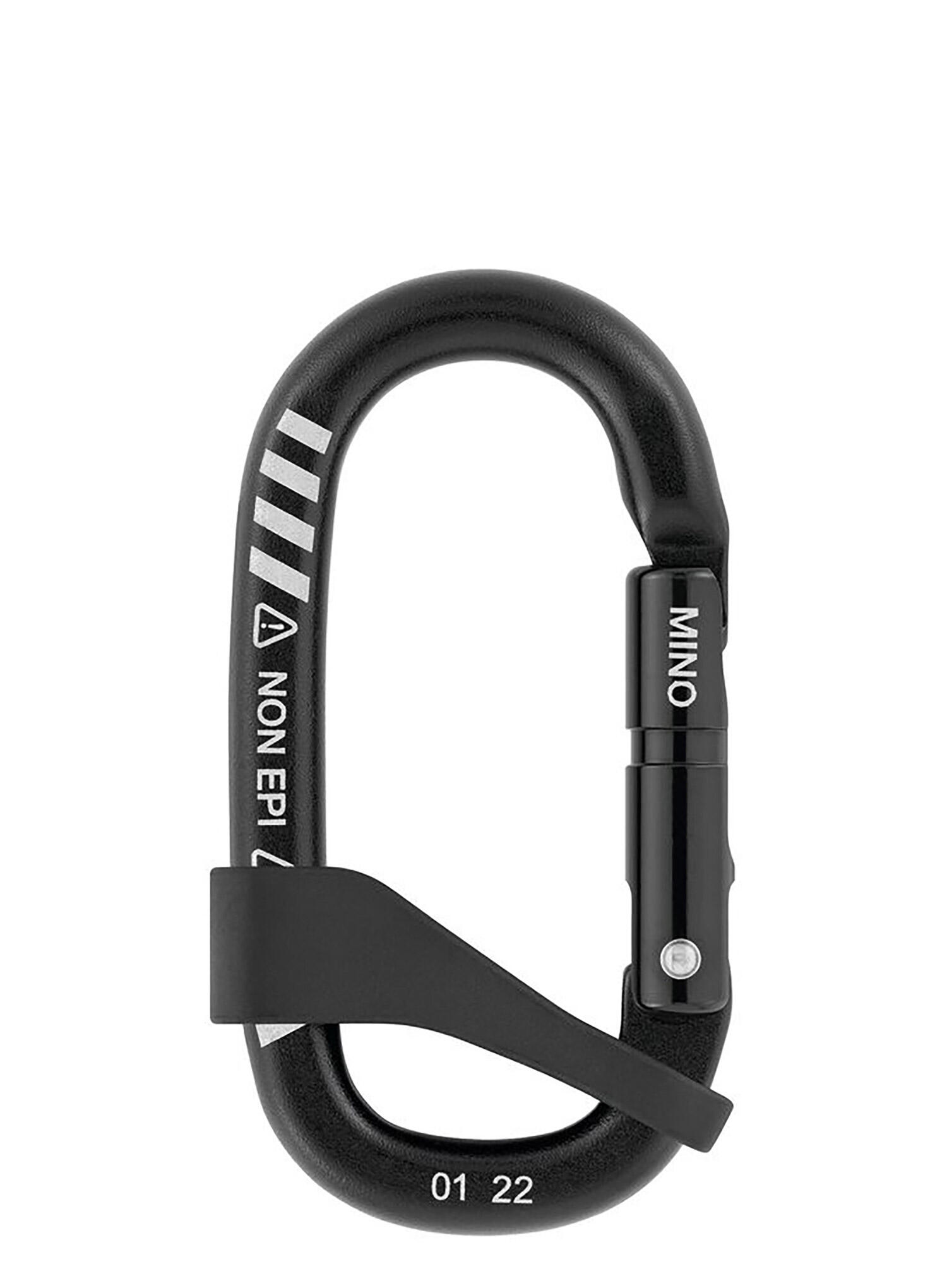 Mosquetón Petzl Mino con Accesorios - negro 6/6