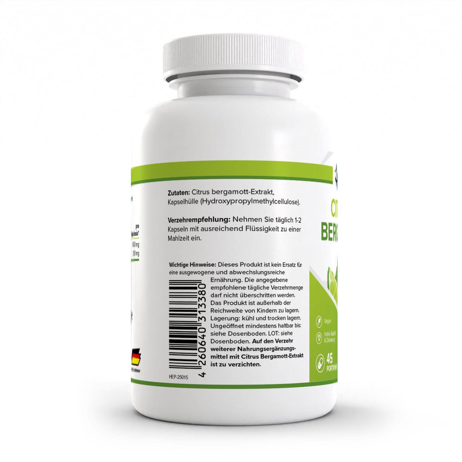 HEALTH+ Citrus Bergamot, 90 Kapseln 3/3
