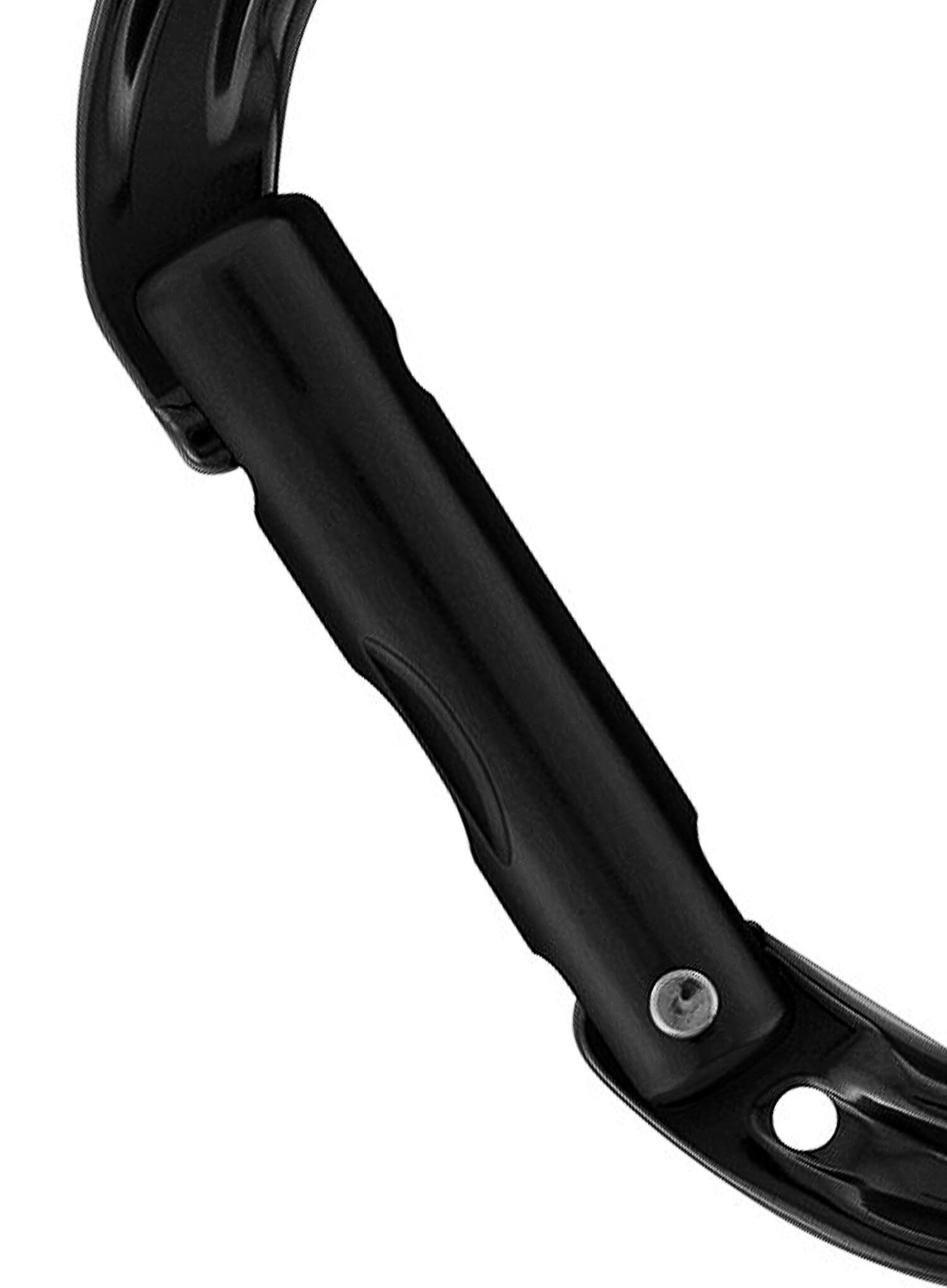 Mousqueton Petzl SmD asymétrique alu noir léger H Keylock Tibloc 2/2