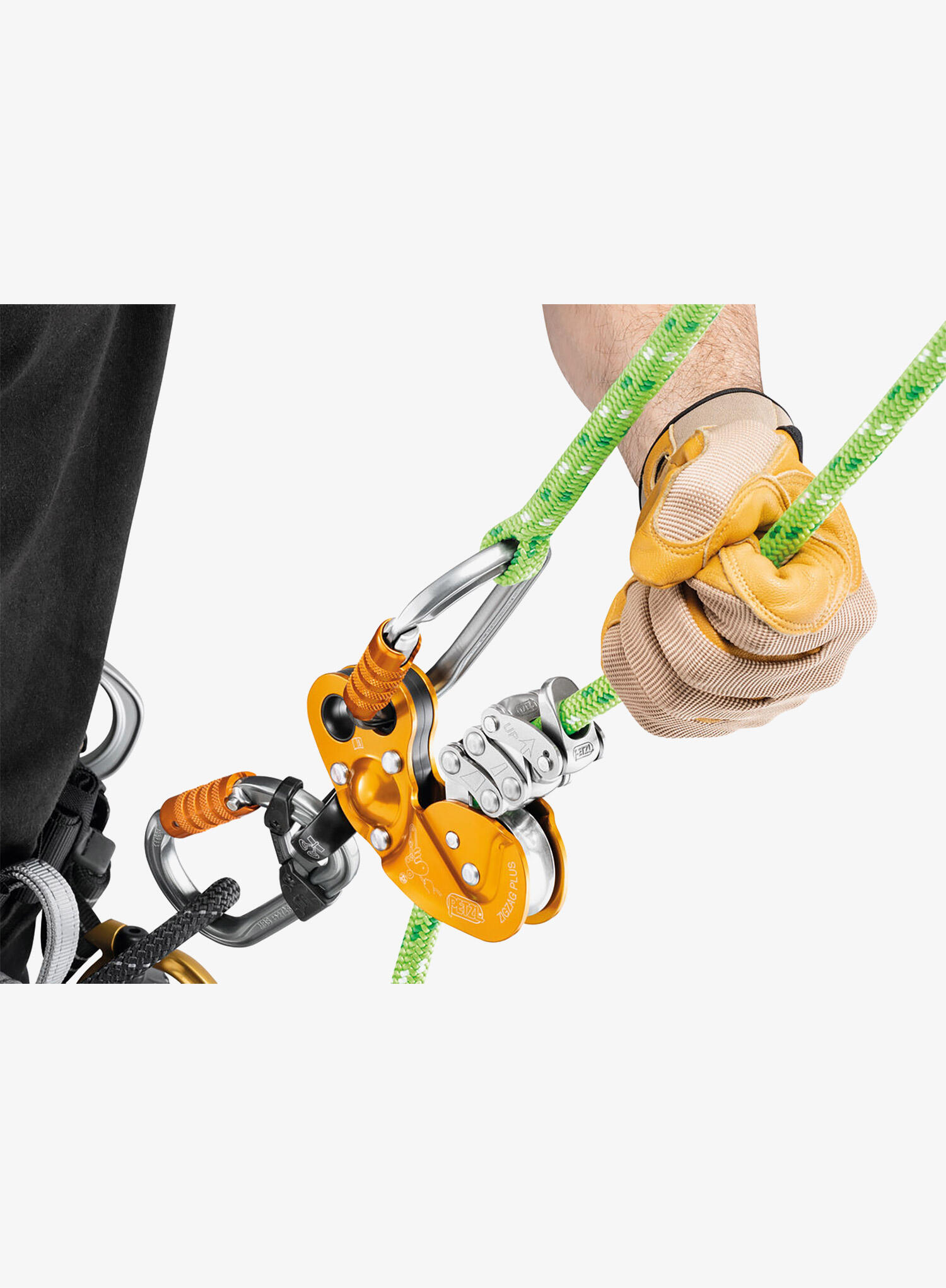 Petzl Zigzag Plus: prusik mécanique acier/aluminium 2/5