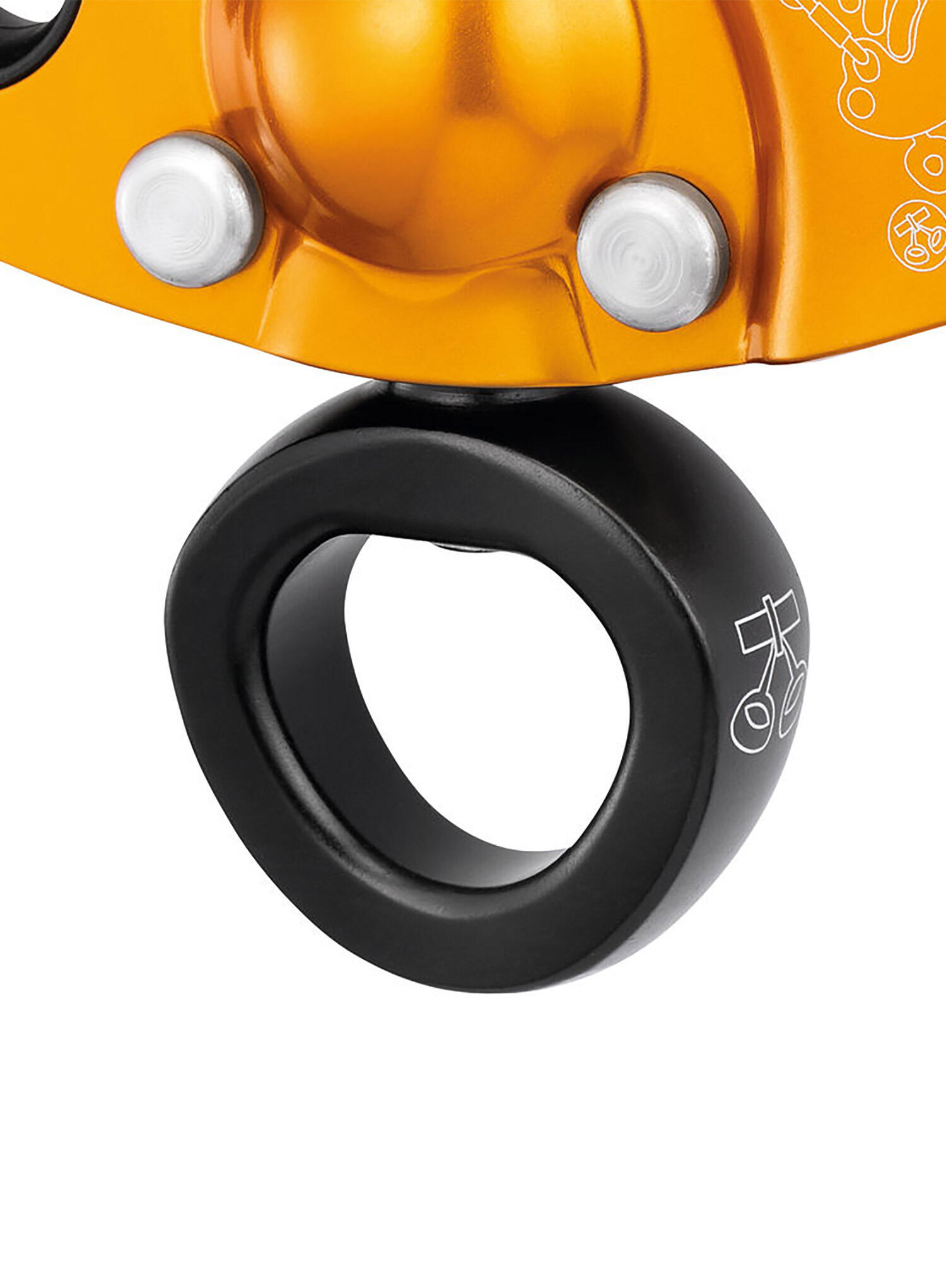 Petzl Zigzag Plus: prusik mécanique acier/aluminium 3/5