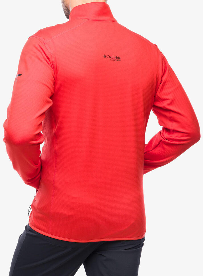 Bluza polarowa męska Columbia Triple Canyon Grid Fleece Full Zip