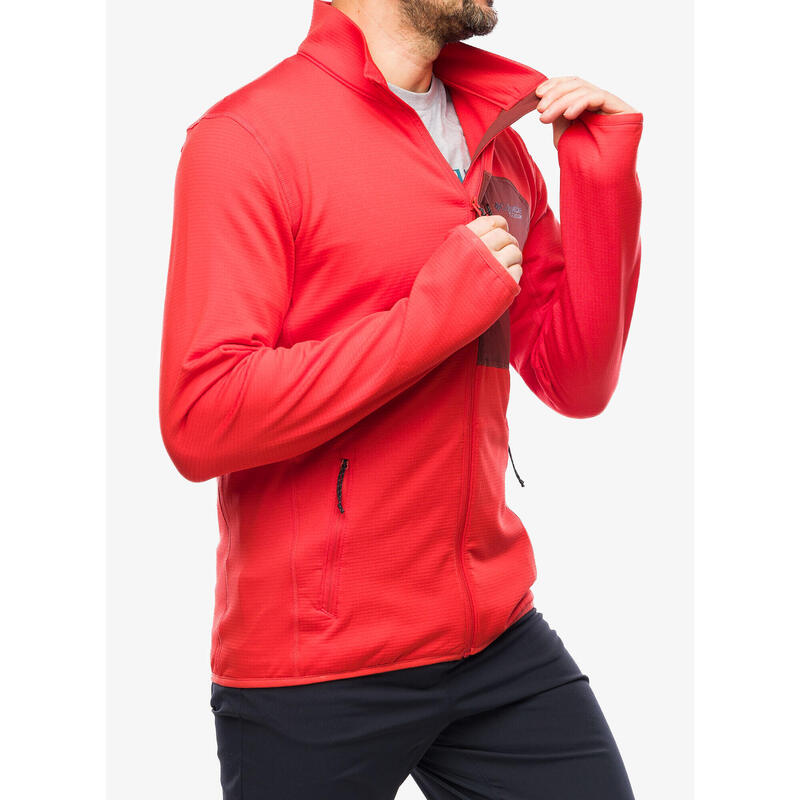 Bluza polarowa męska Columbia Triple Canyon Grid Fleece Full Zip