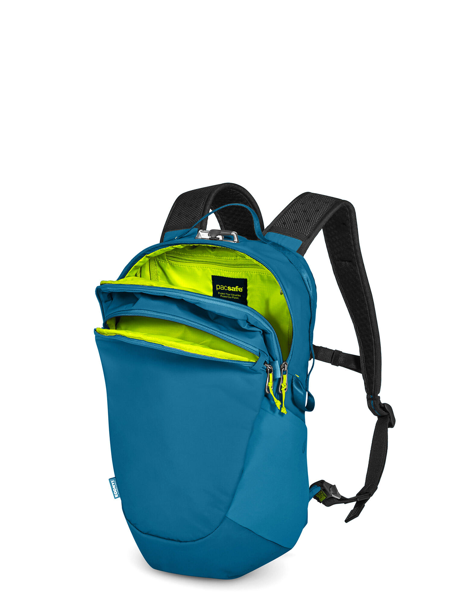 Plecak turystyczny Pacsafe Eco 18 L Backpack - tidal teal 5/7