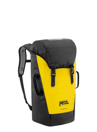 Petzl Transport Tragetasche 30 L gelb hohe Sichtbarkeit robust und ergonomisch