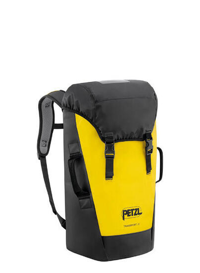 Petzl Transport Tragetasche 30 L gelb hohe Sichtbarkeit robust und ergonomisch