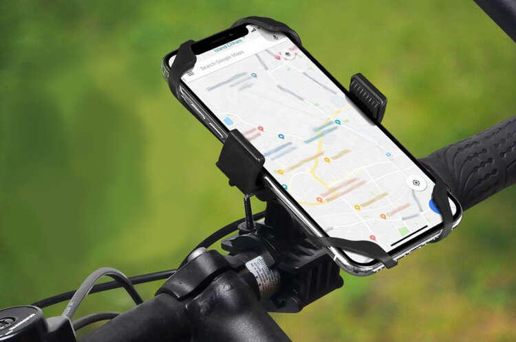 Solidny Uchwyt na Telefon Rowerowy Motocyklowy 3D Mocny Uniwersalny